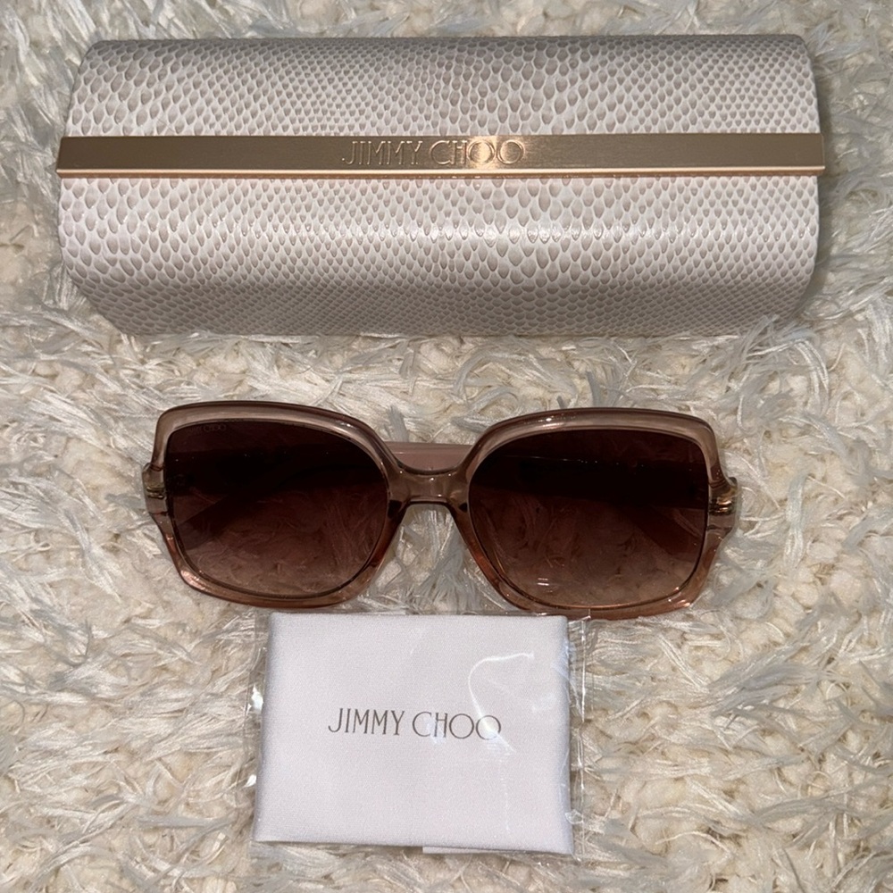 JIMMY CHOO Sammi 58MM Square Sunglasses
